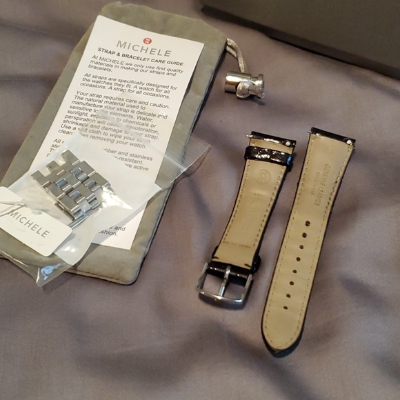 Michele Sport Chronograph Watch with Diamonds